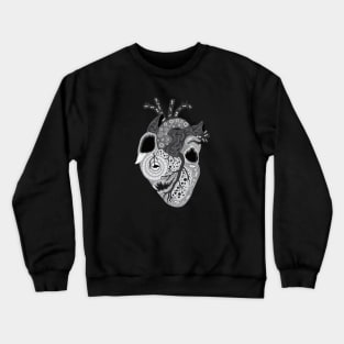 Eldritch Heart (Grayscale) Crewneck Sweatshirt